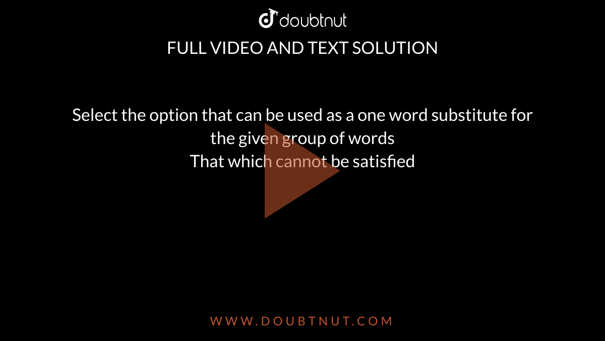 Select the option that can be used as a one word substitute for the given  group of words. A game in which neither party wins