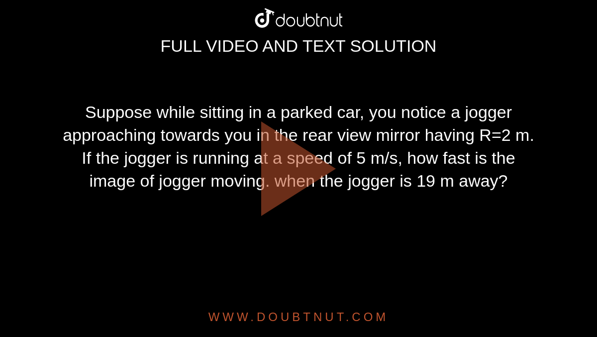 Suppose While Sitting In A Parked Car Suppose While Sitting In A Parked Car