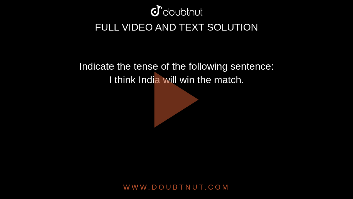 Indicate the tense of the following sentence. I have sent a letter to him.