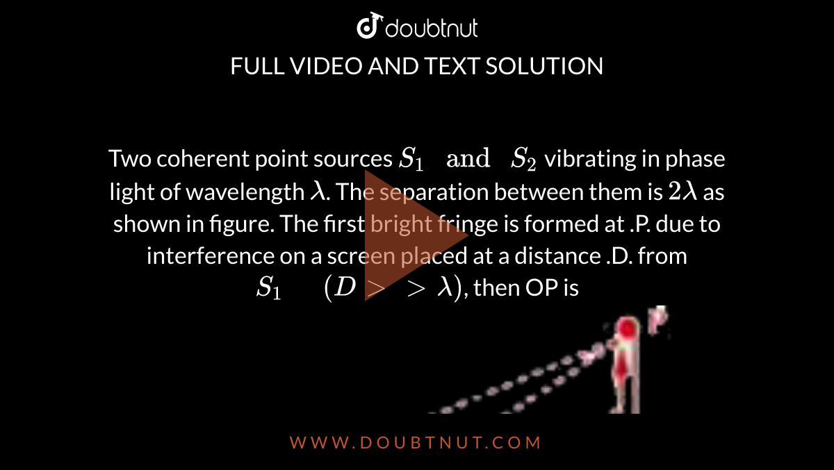 solved-what-are-coherent-sources-of-light