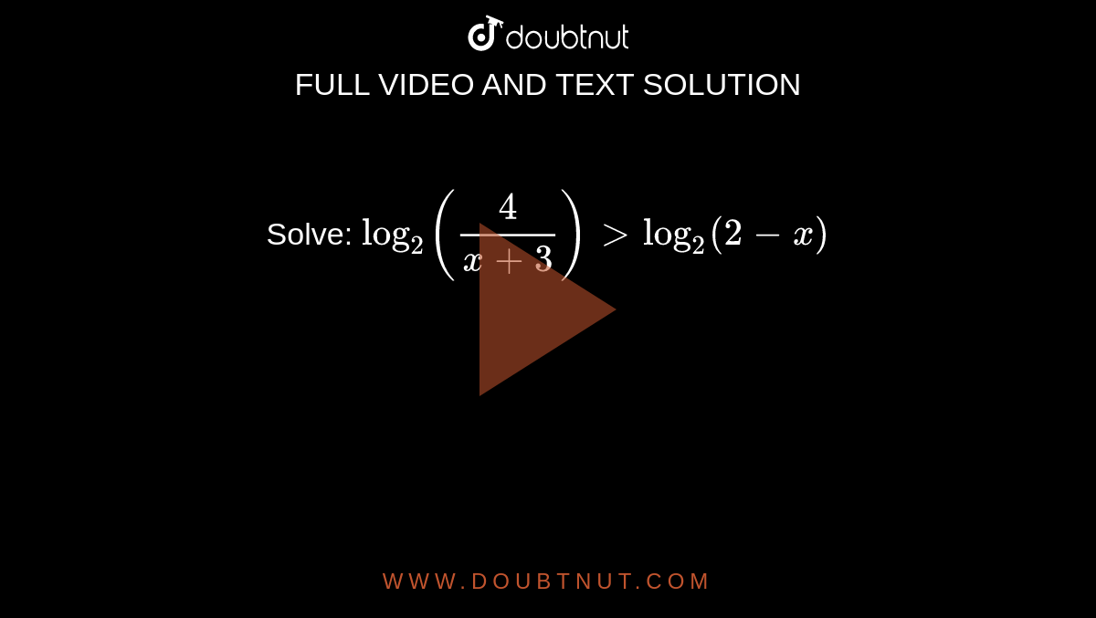 solve-log2-4-x-3-log2-2-x